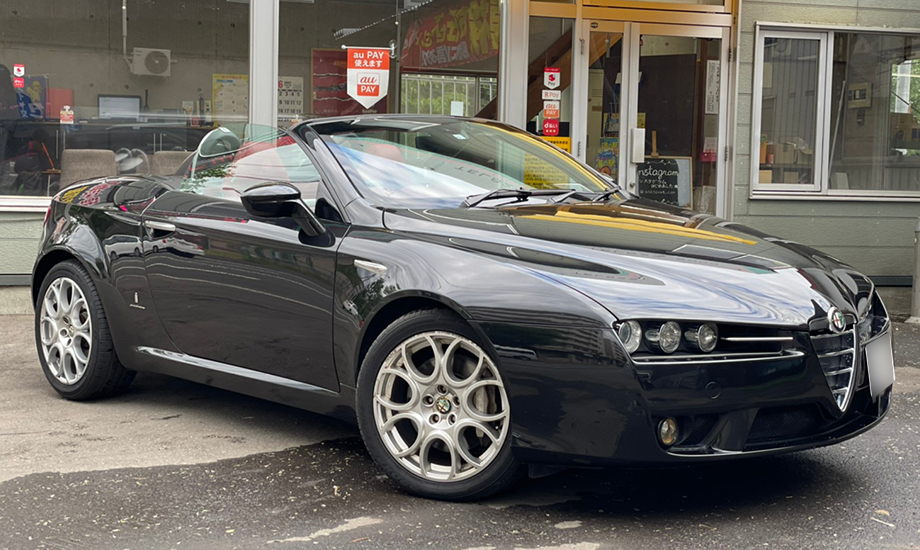 レンタカー詳細 ご予約 アルファロメオ スパイダー 北海道札幌のアスクこだわりレンタカー